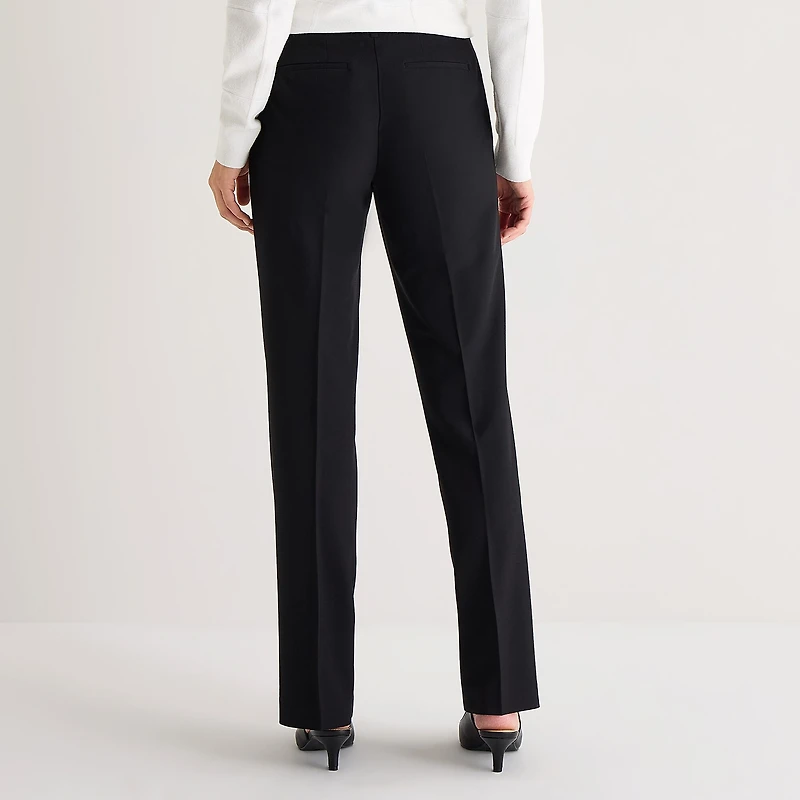 Liz Claiborne Audra Womens Straight Mid Rise Trouser