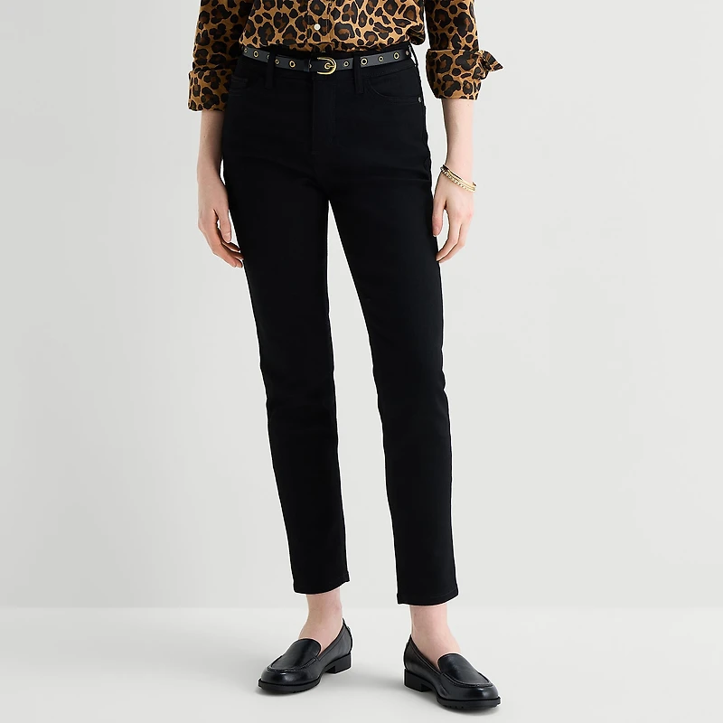 St. John's Bay Womens Mid Rise Skinny Fit Jean