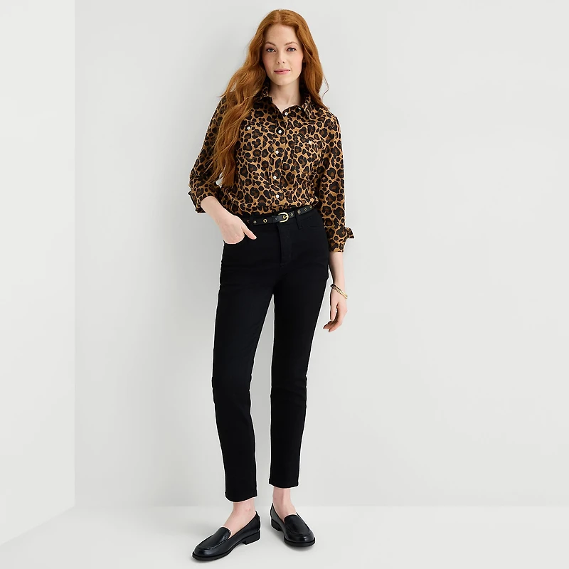 St. John's Bay Womens Mid Rise Skinny Fit Jean