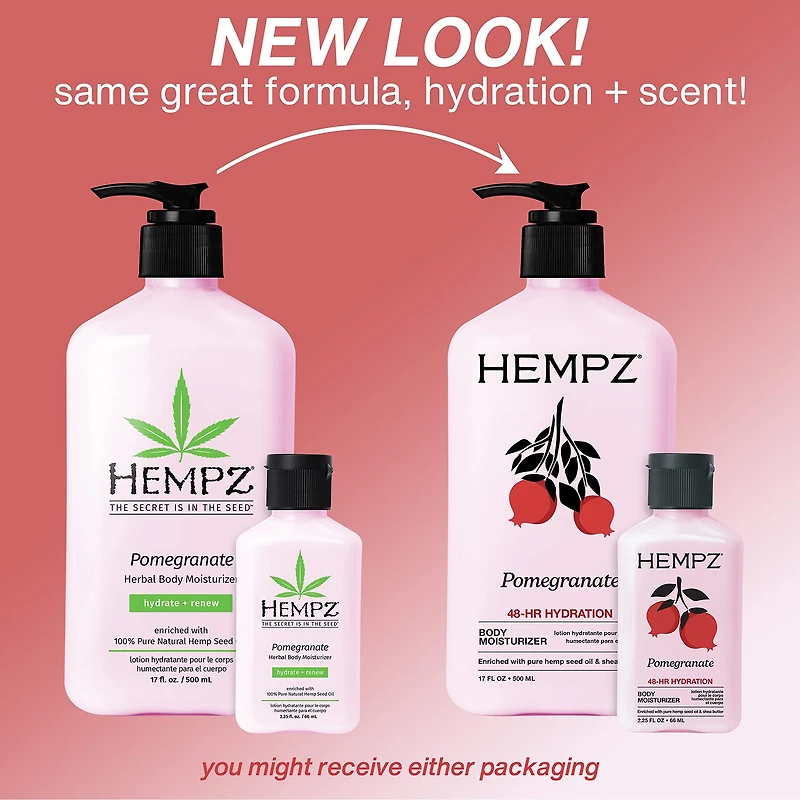 Hempz Pomegranate Herbal Body Moisturizer