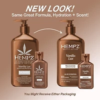 Hempz Vanilla Lux Herbal Body Moisturizer