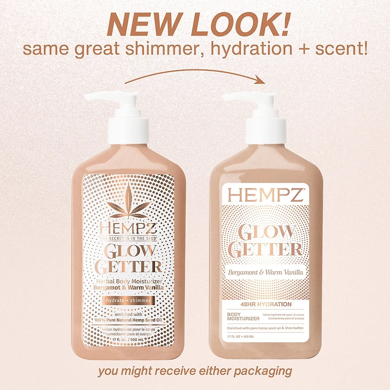 Hempz Glow Getter Herbal Body Moisturizer
