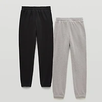 Xersion Little & Big Kid Boys Quick Dry Mid Rise Regular Fit Fleece Pull-On Pant