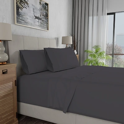 Color Sense Cotton Sateen 300tc Wrinkle Resistant Pillowcase