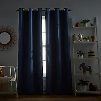 CHF Harper Grommet Top Blackout Set of 2 Curtain Panel