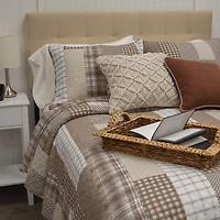 Your Lifestyle By Donna Sharp Highland Plaid Hypoallergenic Quilt Set