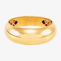 Womens 4MM 14K Gold Round Band
