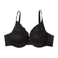 Curvy Couture Sheer Whisper Plunge T-Shirt Bra- 1607