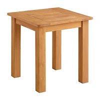 Carlbach Outdoor Teak 22" Side Table