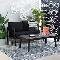 Linon Margot Metal Coffee Table