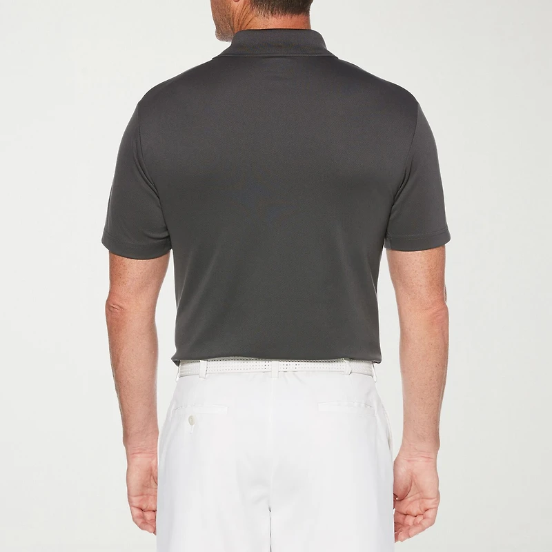 PGA TOUR Airflux Mens Short Sleeve Polo Shirt