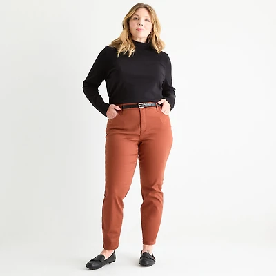 St. John's Bay Womens Mid Rise Skinny Fit Jean