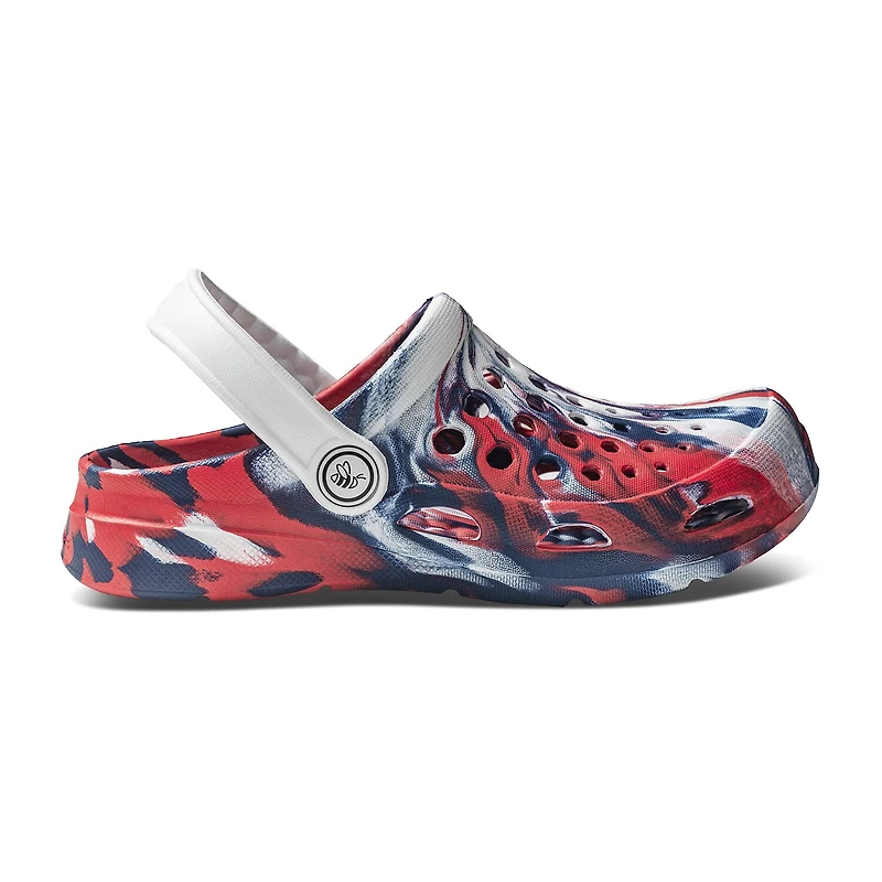 joybees® Americana Collection Little & Big Kid Unisex Round Closed Toe Clogs