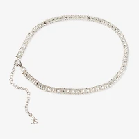 JS Jessica Simpson Diamond Chain Womens Belt