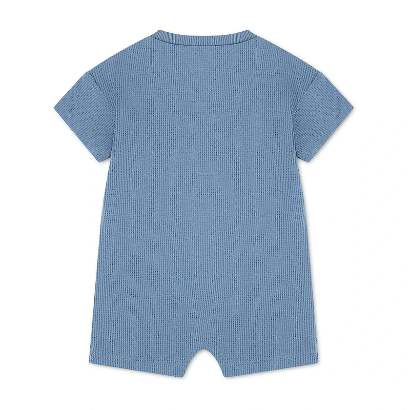 Nike Baby Boys Short Sleeve Striped Romper
