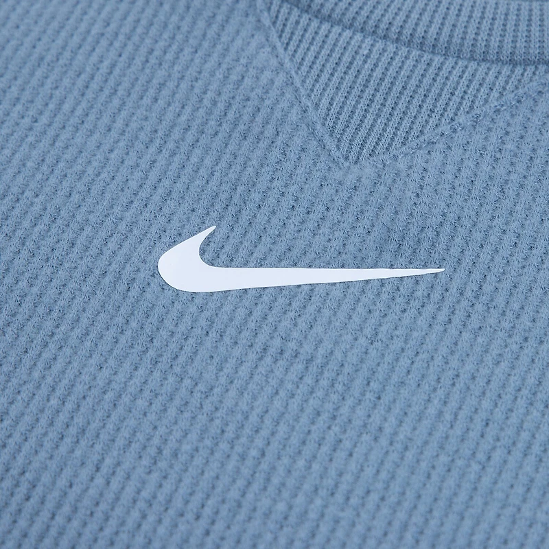 Nike Baby Boys Short Sleeve Striped Romper