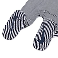 Nike Baby Boys Striped Sleep and Play