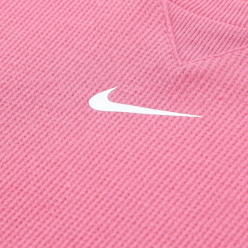 Nike Baby Girls Short Sleeve Striped Romper
