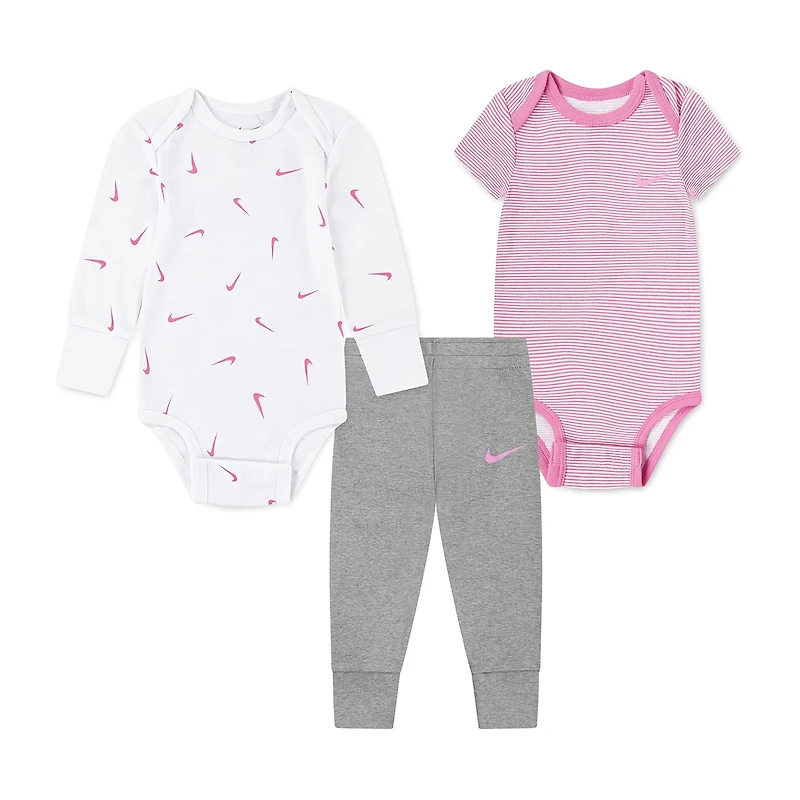 Nike Baby Girls 3-pc. Pant Set