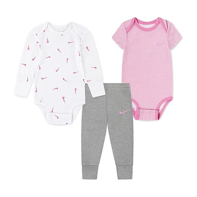 Nike Baby Girls 3-pc. Pant Set