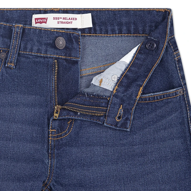 Levi's® Big Kid Boys Adjustable Waist 555™ Relaxed Fit Jean