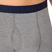Hanes Mens 4 Pack Boxer Briefs Bonus Ubbbz4