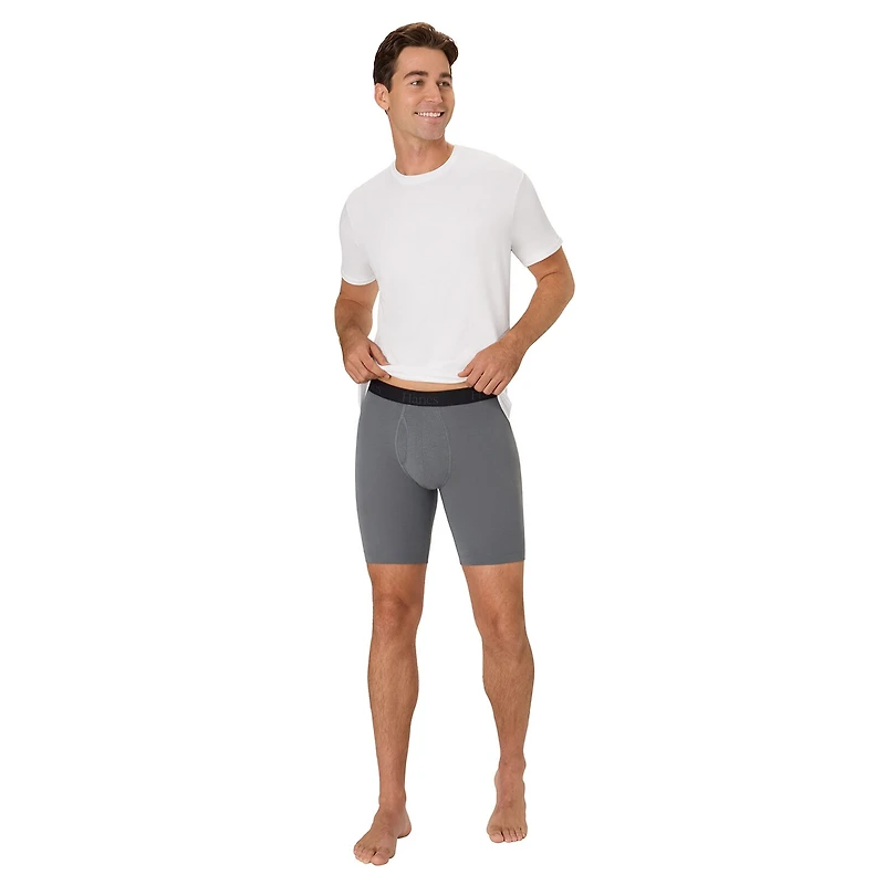 Hanes Mens 4 Pack Support Pouch Boxer Briefs Bonus Ufsll4