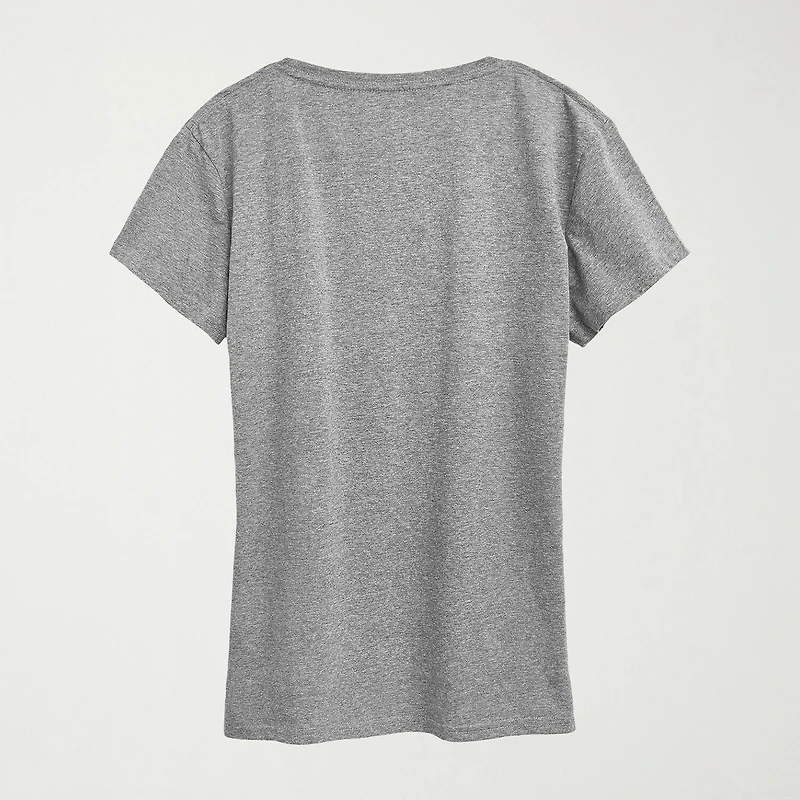 Could Be Worse Eeyore Womens Plus Crew Neck Short Sleeve Regular Fit Graphic T-Shirt