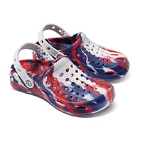 joybees® Americana Collection Unisex Adult Round Closed Toe Clogs