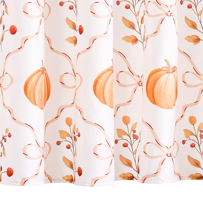 Avanti Pumpkin Shower Curtain