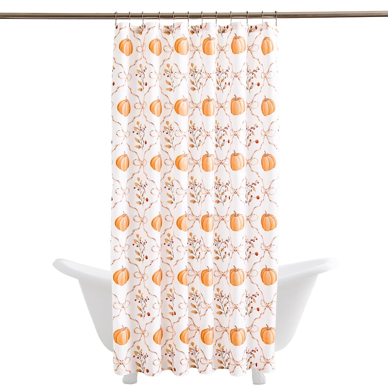 Avanti Pumpkin Shower Curtain