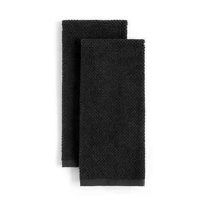 Cooks Solid 2-pc. Kitchen Towel Set