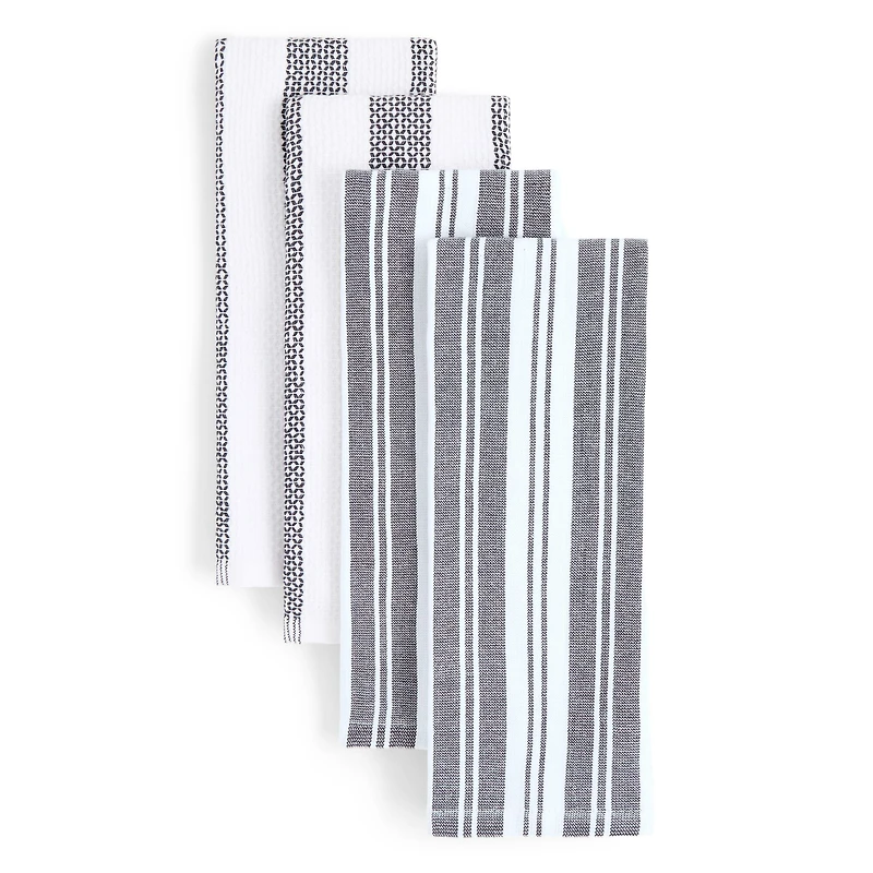 Cooks Stripe 4-pc. Kitchen Towel Set