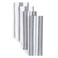 Cooks Stripe 4-pc. Kitchen Towel Set