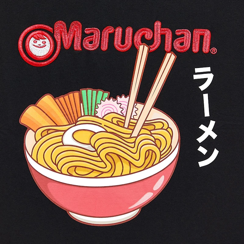 Ramen Oversized Tee Womens Juniors Crew Neck Short Sleeve Graphic T-Shirt