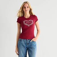 Arizona Baby Womens Crew Neck Short Sleeve T-Shirt