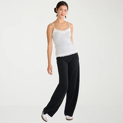 AEROPOSTALE Womens Juniors Wide Leg Lounge Pant