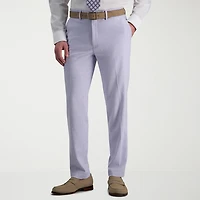 Haggar JMH Mens Stretch Fabric Slim Fit Flat Front Suit Pant