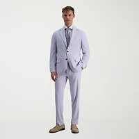 Haggar JMH Mens Stretch Fabric Slim Fit Flat Front Suit Pant