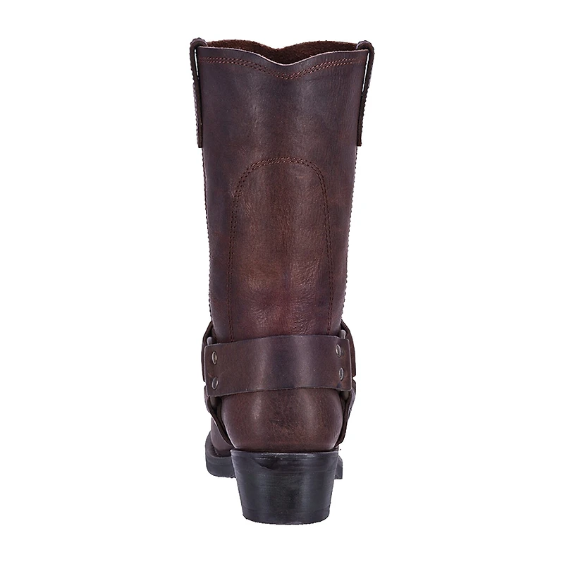 Dingo Womens Block Heel Motorcycle Boots Molly