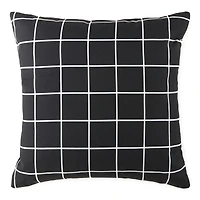 Home Expressions Windowpane Square Throw Pillow