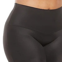 Ambrielle Comfy Curves Plus Waistline Biker Pant