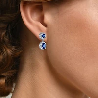 Lab-created Gemstone Sterling Silver 2-pc. Jewelry Set