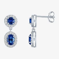 Lab-created Gemstone Sterling Silver 2-pc. Jewelry Set