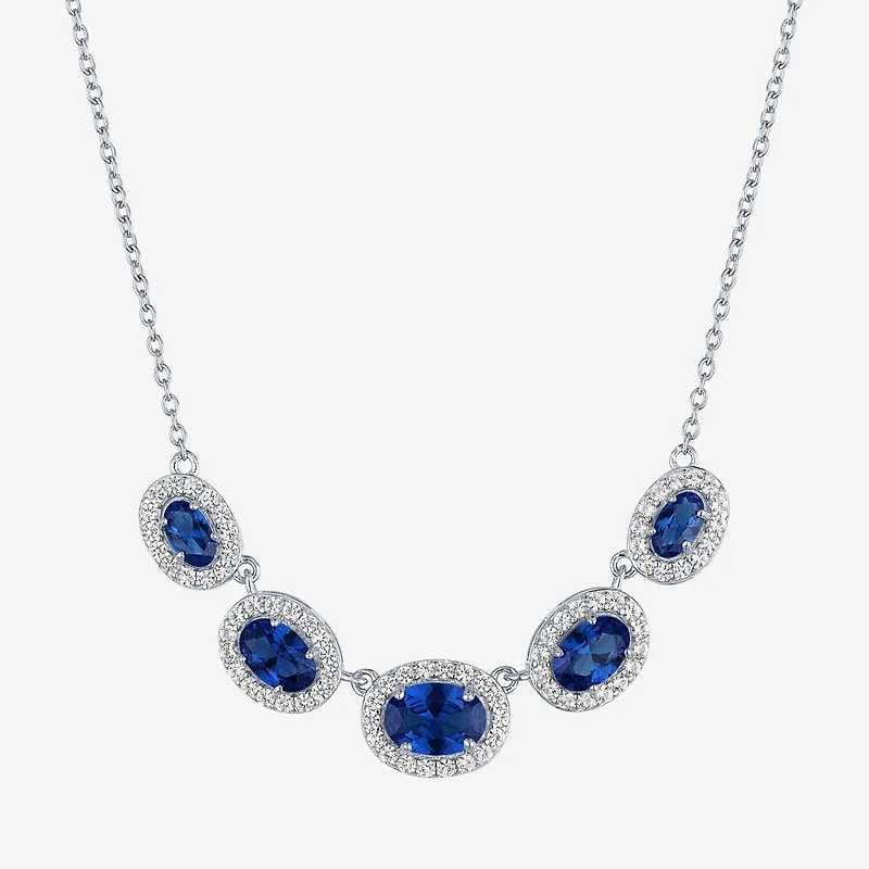 Lab-created Gemstone Sterling Silver 2-pc. Jewelry Set