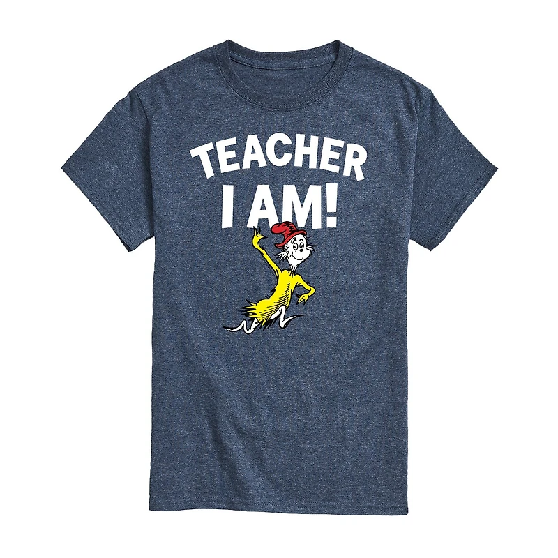 Mens Short Sleeve Dr. Seuss Graphic T-Shirt