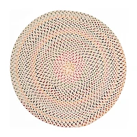 Capel Inc. Vivid Multi Braided Reversible Indoor Round Area Rug