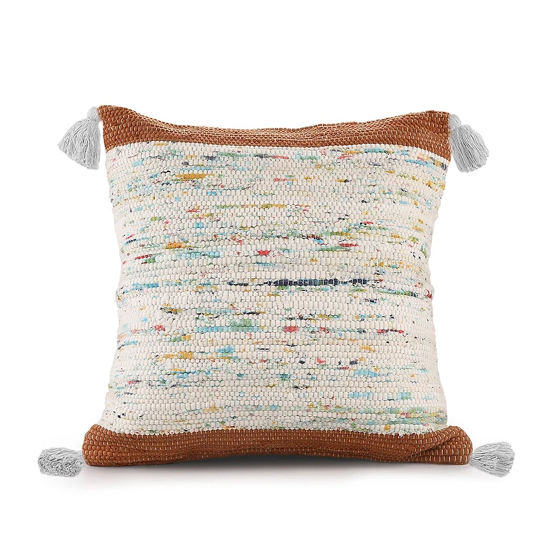 LR Home Elise Abstract Square Throw Pillow