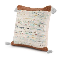 LR Home Elise Abstract Square Throw Pillow