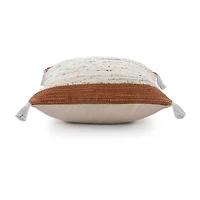 LR Home Elise Abstract Square Throw Pillow